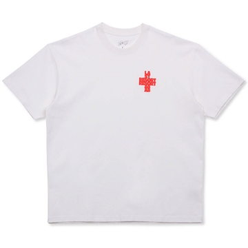 Last Resort AB T-shirt Cross White
